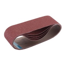 Draper 75 x 533mm Cloth Sanding Belt 80 Grit (Pack of 5)