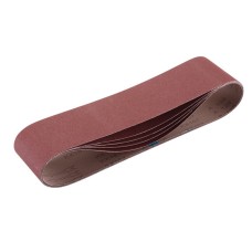 Draper 100 x 915mm Cloth Sanding Belt 120 Grit (Pack of 5)