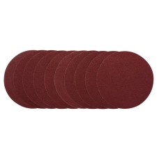 Draper 200mm Sanding Discs - 40 Grit (Pack of 10)