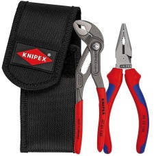 Draper KNIPEX 00 20 72 V06 Mini Pliers Set in Belt Tool Pouch - 1 x 08 22 145, 1 x 87 01 150