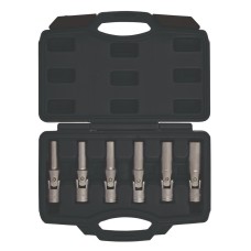 Draper Glow Plug Socket Set - 3/8" Sq. Dr. (6 Piece)