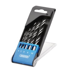 Draper Brad Point Drill Bit Set (5 Piece)