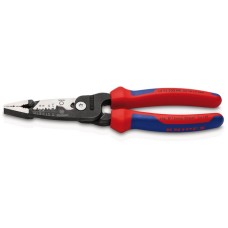 Draper Knipex 13 72 200 Me Wire Stripper Metric Version with Multi-Component Grips Black Atramentized - 200mm