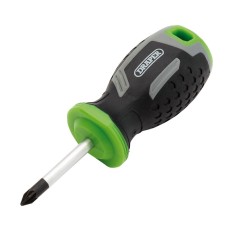 Draper Pozi Soft Grip Screwdriver - PZ1 x 38mm Draper Pozi Soft Grip Screwdriver - PZ1 x 38mm
