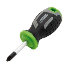 Draper Pozi Soft Grip Screwdriver - PZ2 x 38mm Draper Pozi Soft Grip Screwdriver - PZ2 x 38mm