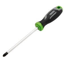 Draper Pozi Soft Grip Screwdriver - PZ3 x 150mm Draper Pozi Soft Grip Screwdriver - PZ3 x 150mm
