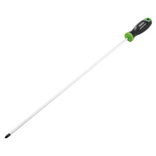 Draper Pozi Soft Grip Screwdriver - PZ2 x 450mm Draper Pozi Soft Grip Screwdriver - PZ2 x 450mm