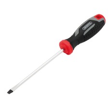 Draper Slotted Soft Grip Screwdriver - SL5.5 x 125mm Draper Slotted Soft Grip Screwdriver - SL5.5 x 125mm