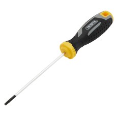 Draper TX-STAR® Tamperproof Soft Grip Screwdriver - T10H x 100mm Draper TX-STAR® Tamperproof Soft Grip Screwdriver - T10H x 100mm