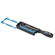 Draper Soft Grip Magnetic Screwdriver and Bit Set - 1/4" x 100mm (14 Piece)