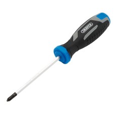 Draper Pound Thru Phillips Soft Grip Screwdriver - PH1 x 100mm