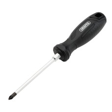 Draper Pozi Hard Grip Screwdriver - PZ1 x 100mm Draper Pozi Hard Grip Screwdriver - PZ1 x 100mm