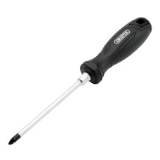 Draper Pozi Hard Grip Screwdriver - PZ2 x 125mm Draper Pozi Hard Grip Screwdriver - PZ2 x 125mm