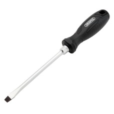 Draper Slotted Hard Grip Screwdriver - 8.0 x 150mm Draper Slotted Hard Grip Screwdriver - 8.0 x 150mm