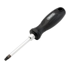 Draper TX-STAR® Tamperproof Hard Grip Screwdriver - T40H x 100mm Draper TX-STAR® Tamperproof Hard Grip Screwdriver - T40H x 100mm