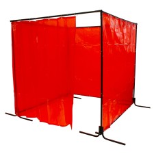 SWP Complete Welding Booth - 6' x 6' x 6' 