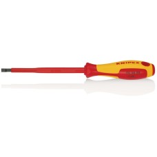 Draper Knipex 98 20 55 VDE Insulated Slotted Screwdriver - 5.5 x 125mm