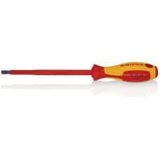 Draper Knipex 98 20 65 VDE Insulated Slotted Screwdriver - 6.5 x 150mm