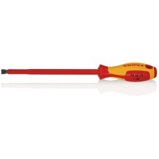 Draper Knipex 98 20 10 VDE Insulated Slotted Screwdriver - 10.0 x 200mm