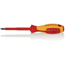 Draper Knipex 98 24 02 VDE Insulated Screwdriver - Ph2 x 100mm