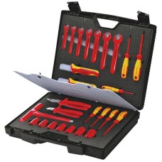 Draper KNIPEX 98 99 12 Standard Tool Case with Insulated Tools - 26 Parts