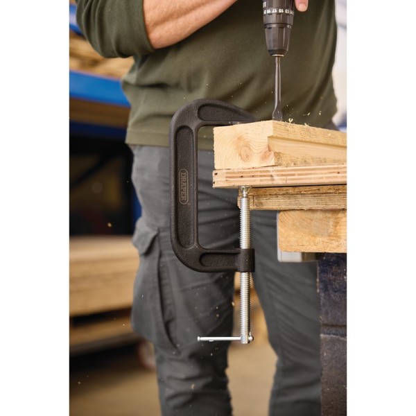 Draper Heavy Duty G-Clamp - 150mm Draper Heavy Duty G-Clamp - 150mm