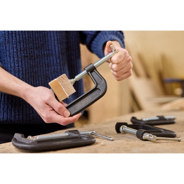 Draper Heavy Duty G-Clamp Set (4 Piece) (18992) Draper Heavy Duty G-Clamp Set (4 Piece) (18992)