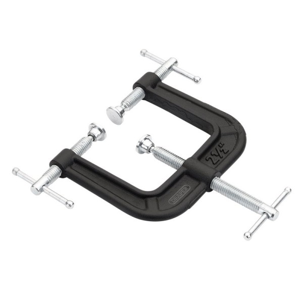 Draper 3-Way G-Clamp - 63mm Draper 3-Way G-Clamp - 63mm
