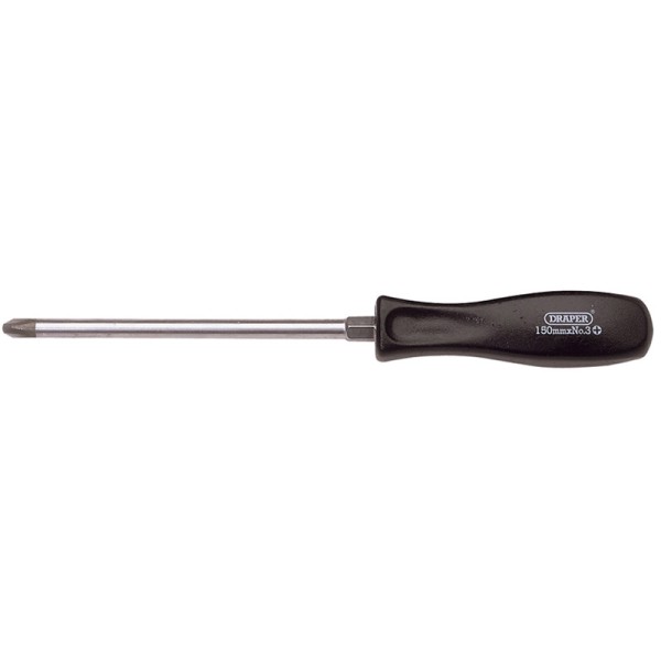 Draper EXPERT Cross Slot Mechanics Screwdriver (No 3 X 150mm) Draper EXPERT Cross Slot Mechanics Screwdriver (No 3 X 150mm)