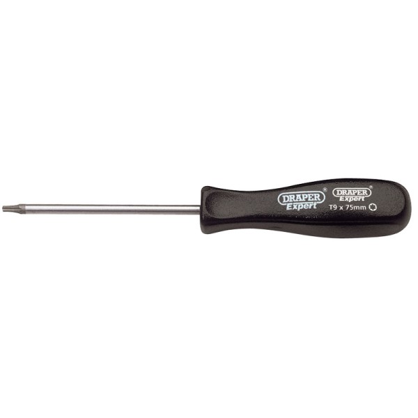 Draper EXPERT Tx-star® Mechanics Screwdriver (T9 X 75mm) Draper EXPERT Tx-star® Mechanics Screwdriver (T9 X 75mm)