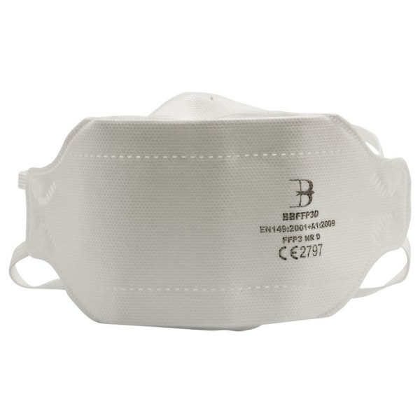 Draper FFP3 Fold Flat Mask Si Mod (Pack Of 20) Draper FFP3 Fold Flat Mask Si Mod (Pack Of 20)