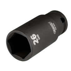Draper HI-TORQ® Metric Deep Impact Socket - 3/8" Sq. Dr. (26mm)
