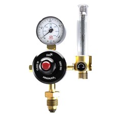 SWP Superflow Single Stage 1G Bottom Entry Argon Regulator & Flowmeter (0-30lpm)