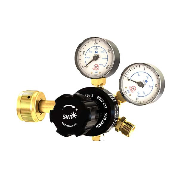 SWP Superflow Single Stage 10bar Nevoc Fitting Side Entry Nitrogen Regulator SWP Superflow Single Stage 10bar Nevoc Fitting Side Entry Nitrogen Regulator