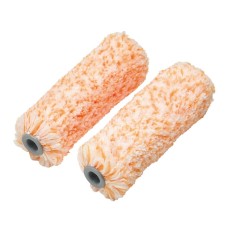 Draper Medium Pile Microfibre Roller Sleeves - 4"/100mm (Pack of 2)