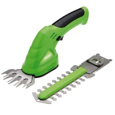 Draper 7.2V Cordless Grass and Hedge Shear Kit (4 Piece)