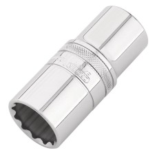 Draper EXPERT HI-TORQ® 12-Point Metric Deep Socket - 1/2" Sq. Dr. (25mm)