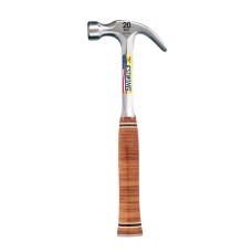 Draper Estwing E20C Curved Claw Hammer with Leather Grip - 20oz/560g