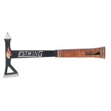 Draper Estwing ETA Black Eagle Tomahawk Axe with Leather Grip - 16"
