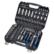 Draper HI-TORQ® Metric Socket and Bit Set - 1/4" and 1/2" Sq. Dr. (110 Piece)