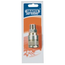 Draper 1/2 BSP Male Thread Air Line Coupling