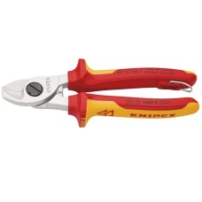 Draper KNIPEX 95 16 165 T BK VDE Cable Shears - 165mm