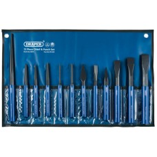 Draper Cold Chisel And Punch Set (12 Piece)