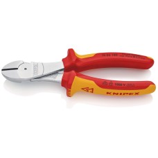 Draper Knipex 74 06 180 SB VDE Insulated High Leverage Diagonal Cutter - 180mm