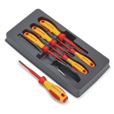 Draper Knipex 00 20 12 V03 VDE Insulated Phillips®/Pozidriv® Screwdriver Set