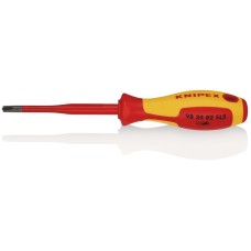 Draper Knipex 98 24 02 SLS VDE Insulated Plus/Minus Screwdriver - PH/S2 x 100mm