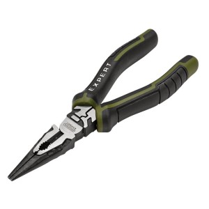 Draper EXPERT 'Trade Tough' High Leverage Long Nose Pliers - 160mm