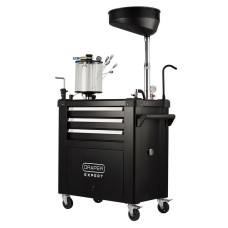 Draper EXPERT Mobile Oil Service Station & Chamber and Oil Drain Pan