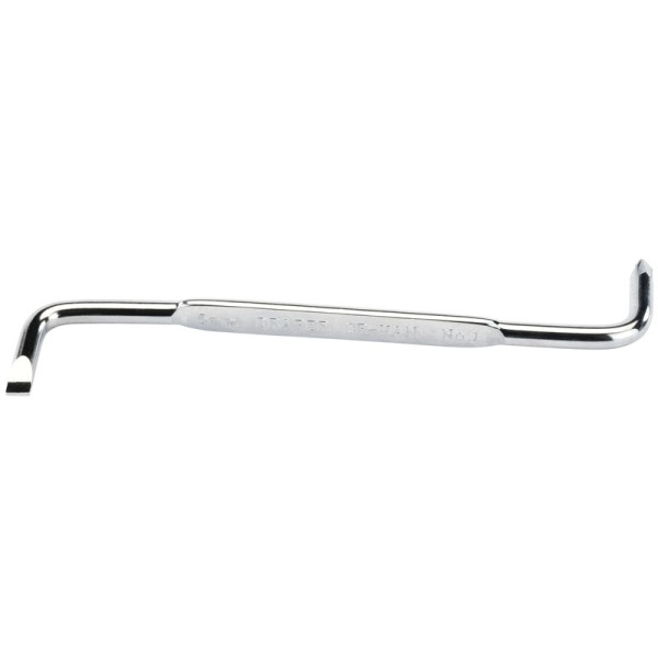 Draper 5mm Plain Slot X No 1 Pz Type 125mm Angled Screwdriver Draper 5mm Plain Slot X No 1 Pz Type 125mm Angled Screwdriver