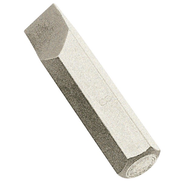 Draper 8mm Plain Slot Impact Screwdriver Bit Draper 8mm Plain Slot Impact Screwdriver Bit